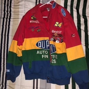 Genuine Dupont Racing Jacket 100% Cotton w/ Pins